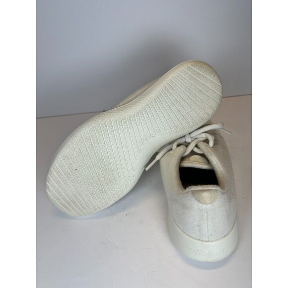 Allbirds Women's Size 8 Natural White Women's Wool Runners Shoes Lace Up EUC - Picture 6 of 10